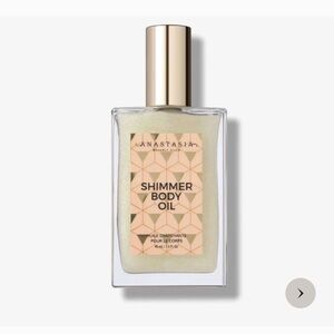 Anastasia Shimmer Body Oil - White